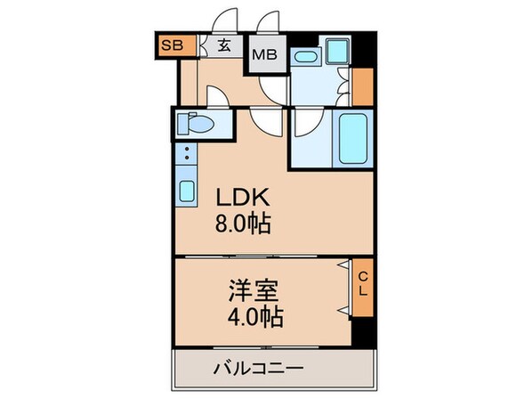 スプランディッドⅦの物件間取画像